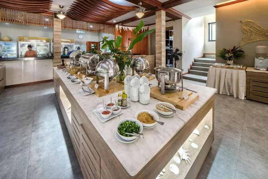 Colazione a buffet al Samed Villa Resort Colazione a buffet al Samed Villa Resort