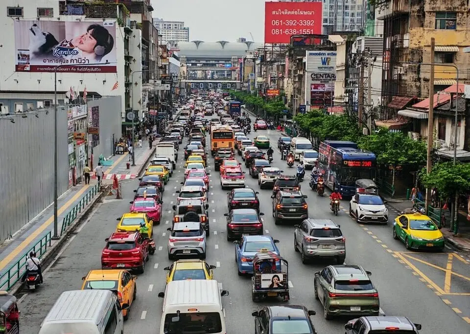 Traffico di Bangkok Traffico di Bangkok